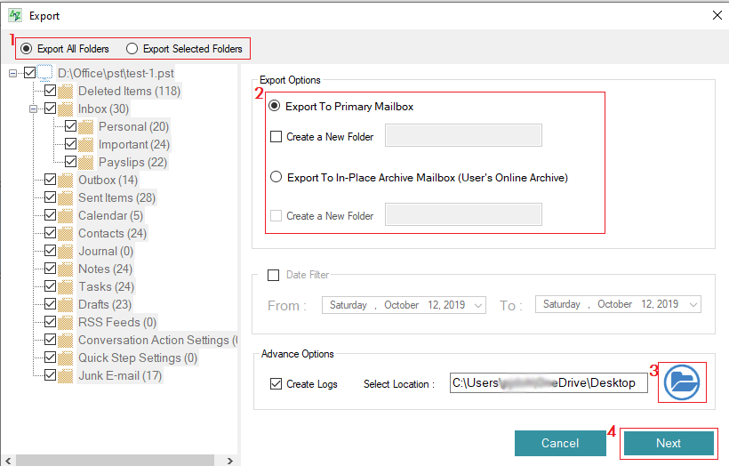 Convert PST to Office 365